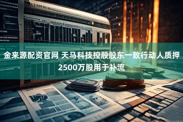 金来源配资官网 天马科技控股股东一致行动人质押2500万股用于补流